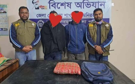 লালমনিরহাটে ২ কেজি গাঁজা ও মটরসাইকেল সহ গ্রেফতার-২