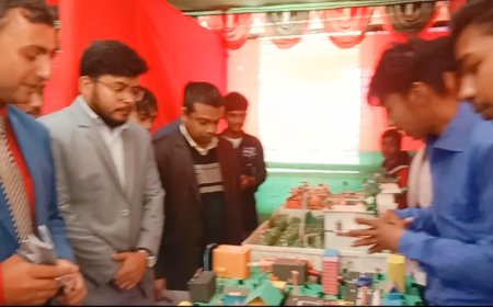 নগরকান্দায় ৪৫তম বিজ্ঞান মেলা সমাপ্ত