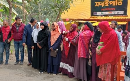 ভাঙ্গায় উদ্বোধন হলো উই প্রকল্পের কমিউনিটি ষ্টোর সদাই-পাতির ২ প্রতিষ্ঠান