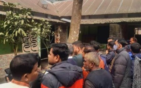 নীলফামারীর স্ত্রী ও দুই সন্তানকে হত্যার পর স্বামীর আত্মহত্যার চেষ্টা