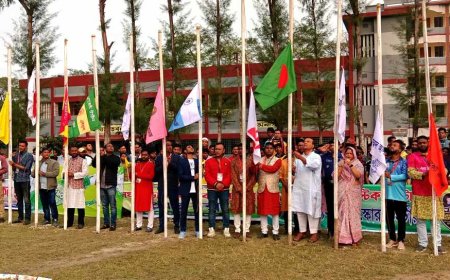 হাতিয়ায় নানা আয়োজনে শেখ রাসেল স্মৃতি গোল্ডকাপ টুর্নামেন্ট উদ্বোধন 
