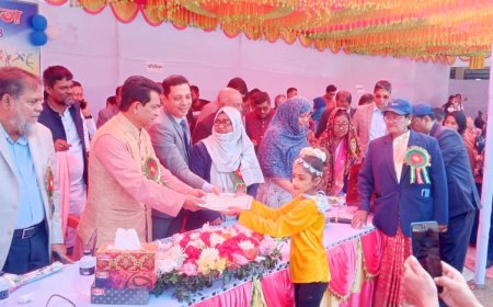 ফরিদপুর সরকারি বালিকা উচ্চ বিদ্যালযের বার্ষিক ক্রীড়া প্রতিযোগিতা ও পুরস্কার  বিতরণী অনুষ্ঠিত