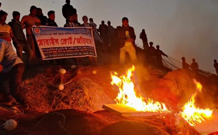 সদরপুরে জাটকা শিকারের দায়ে ১০জেলের জরিমানা, ২জনের কারাদণ্ড
