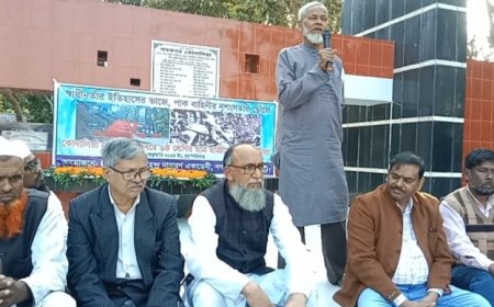 আজকের শিশুরা একাত্তরের যুদ্ধ দেখেনি-বধ্য ভূমিতে বসে শুনলো যুদ্ধের কাহিনী 