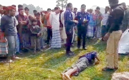 ভাঙ্গা থেকে এক বৃদ্ধের ‌গলাকাটা লাশ উদ্ধার