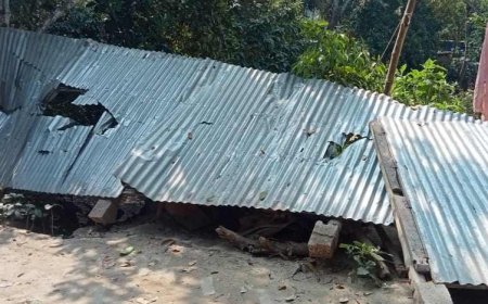 সালথায় দুই পক্ষের সংঘর্ষে আহত-১০: বাড়িঘর দোকানপাট ভাঙচুর