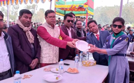 সালথার যোগারদিয়া উচ্চ বিদ্যালয়ে দুইদিন ব্যাপি বার্ষিক ক্রীড়া প্রতিযোগিতা 