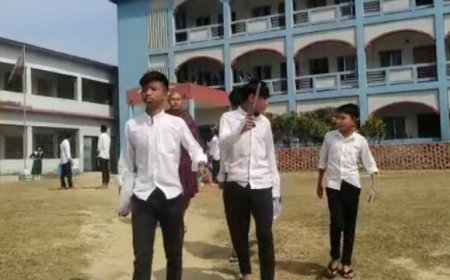 থানচিতে এসএসসি ও সমমনা পরীক্ষার প্রথম দিন শান্তিপূর্ণ ভাবে শেষ হয়েছে