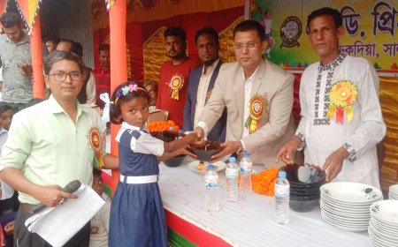 সালথার এস ডি প্রি-ক্যাডেট স্কুলের বার্ষিক ক্রীড়া- সাংস্কৃতিক প্রতিযোগিতা ও পুরস্কার বিতরণী অনুষ্ঠিত 