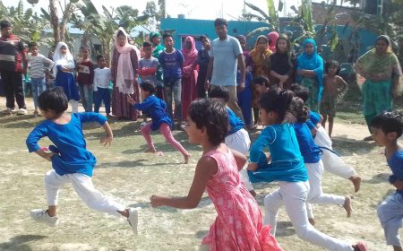 বালিয়াকান্দিতে নুরানী ইসলামি কিন্ডার গার্টেন মাদ্রাসায় বার্ষিক ক্রীড়া প্রতিযোগিতা অনুষ্ঠিত  