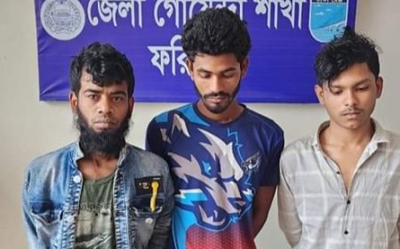 ফরিদপুরে ডিবি পুলিশের অভিযানে ৪৭৫ পিচ ইয়াবা ট্যাবলেট সহ তিন মাদক ব্যবসায়ী গ্রেফতার