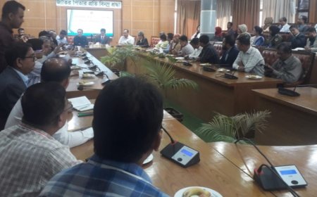 ফরিদপুরে ঐতিহাসিক ‌৭ই মার্চ পালন উপলক্ষে প্রস্তুতিমূলক সভা অনুষ্ঠিত