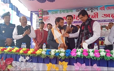 আমরা যেন ঘুড়ির মত স্বপ্নগুলো লালন করতে পরি,আর বই আমাদের পরিবর্তন করে -- জেলা প্রশাসক কামরুল আহসান তালুকদার 