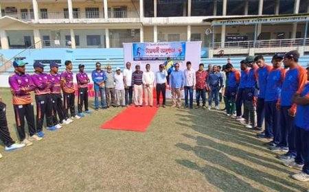 ফরিদপুরে ৪২ তম জাতীয় ক্রিকেট প্রতিযোগিতা শুরু