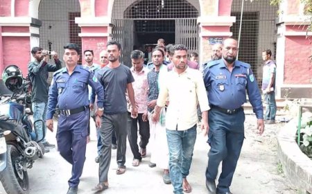 সালথায় কৃষককে কুপিয়ে হত্যায় পাঁচ জনের যাবজ্জীবন কারাদণ্ড