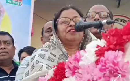 ফরিদপুরে সংরক্ষিত মহিলা আসনের নব-নির্বাচিত সংসদ সদস্য মিসেস ঝর্না হাসানকে সংবর্ধনা প্রদান