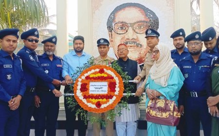 নগরকান্দায় ঐতিহাসিক ৭ মার্চ উদযাপিত, ইউপি চেয়ারম্যানগণ অনুপস্থিত