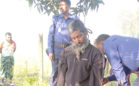 ফরিদপুরে মেহগনি বাগান থেকে ‌ থেকে  রিকশা চালকের ঝুলন্ত মরদেহ উদ্ধার করেছে পুলিশ