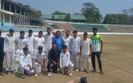 দ্বিতীয় বিভাগ ক্রিকেট লিগ এস এম নুরুন্নবী স্মৃতি সংসদের ‌ শুভ সূচনা