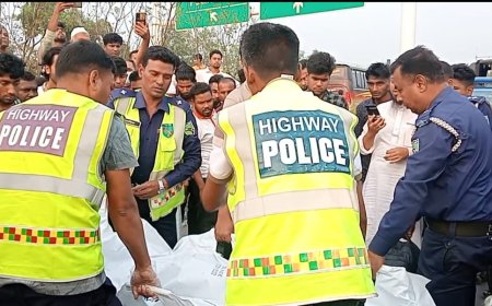 ভাঙ্গায় এক্সপ্রেসওয়েতে অজ্ঞাত প্রাইভেট কারের ধাক্কায় মোটরসাইকেল চালক নিহত