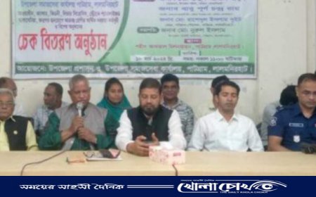 পাটগ্রামে জটিল রোগে আক্রান্ত ৬০ জন রোগীদের মধ্যে আর্থিক সহায়তার চেক বিতরণ   