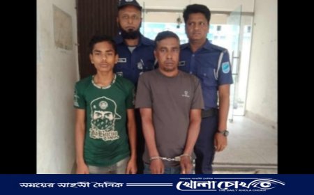 বোয়ালমারীতে ছাত্রী ধর্ষণ মামলার আসামী গ্রেফতার