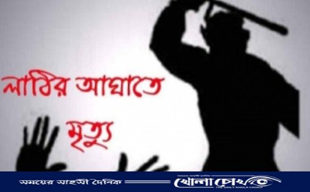 নওগাঁয় ছেলের লাঠির আঘাতে প্রাণ গেলো পিতার