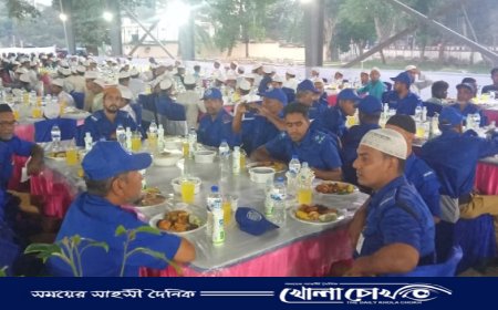 ফরিদপুর জেলা পুলিশের ইফতার মাহফিল অনুষ্ঠিত