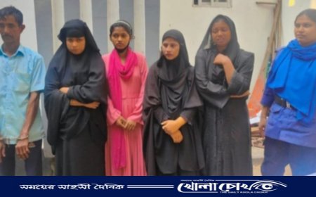 ব্রাহ্মণবাড়িয়ায় অসামাজিক কাজের অভিযোগে ৫ জন গ্রেফতার  