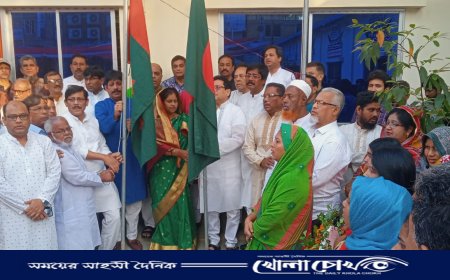 ফরিদপুর জেলা আওয়ামীলীগের উদ্যোগে মহান স্বাধীনতা ও জাতীয় দিবস পালিত