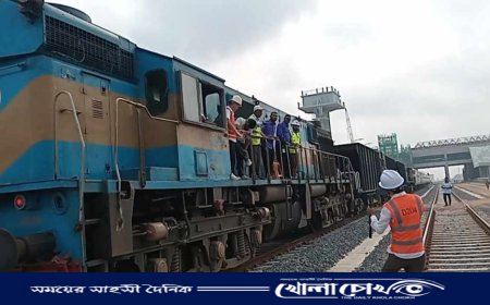 ভাঙ্গা থেকে ১২০ কিঃমিঃ বেগে ছুটলো পরীক্ষামুলক ট্রেনঃ নতুন রেলপথে যশোর পৌঁছাবে ১ ঘন্টায়