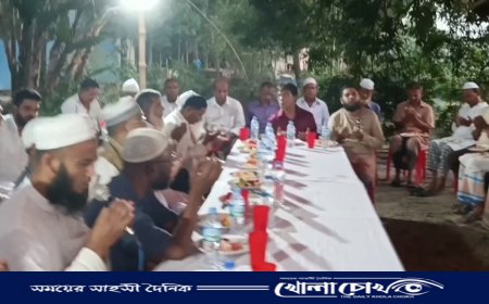 শিবালয়ে ইফতার মাহফিল অনুষ্ঠিত