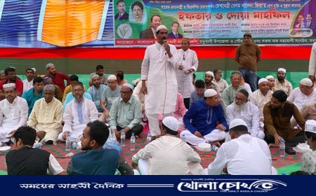 মধুখালীতে বেগম খালেদা জিয়ার রোগ মুক্তি ও সুস্থতা কামনায় ইফতার ও দোয়া মাহফিল অনুষ্ঠিত