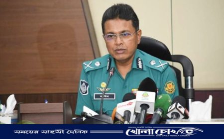 রাস্তায় কোন ফিটনেস বিহীন গাড়ি চলতে দেওয়া হবে না --ডিএমপি কমিশনার