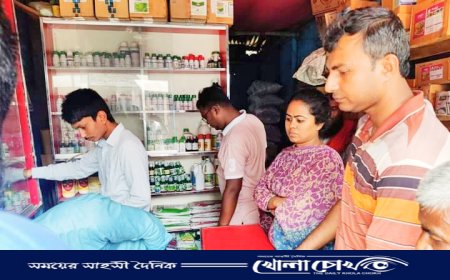 নগরকান্দায় ভ্রাম্যমাণ আদালতে দুই ব্যবসায়ীকে জরিমানা