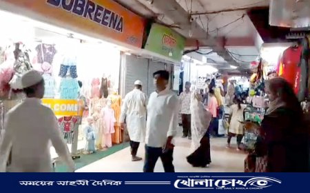 চট্টগ্রামে জমে উঠেছে ঈদের বাজার