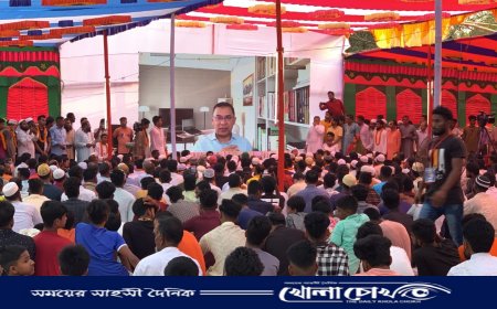 খালেদা জিয়ার রোগমুক্তি কামনায় নগরকান্দায় বিএনপির দোয়া ও ইফতার মাহফিল