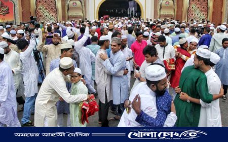দক্ষিণ চট্টগ্রাম সহ শতাধিক গ্রামে ঈদ ১০ এপ্রিল 