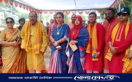 রায়পুরা উপজেলা প্রশাসনের আয়োজনে বাংলা নববর্ষ উদযাপন 