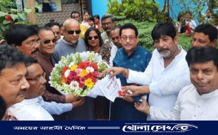 ফরিদপুরে রেলমন্ত্রী  জিল্লুর হাকিমকে সংবর্ধনা ও মতবিনিময় সভা অনুষ্ঠিত 