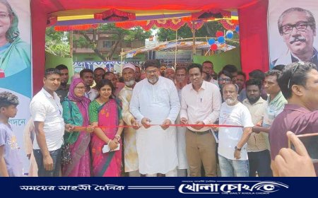 দেশকে স্বনির্ভর করতে প্রাণিসম্পদের উৎপাদন বৃদ্ধি করতে হবে-এ্যাড: ওমর ফারুক সুমন এম'পি 