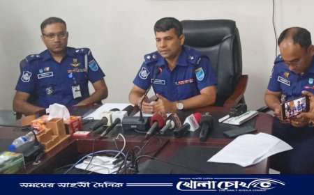 মধুখালীর ঘটনা নিয়ে ফরিদপুর জেলা পুলিশের প্রেস ব্রিফিং অনুষ্ঠিত