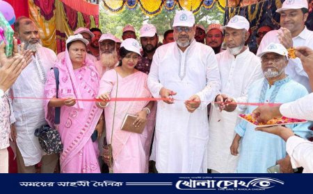 আত্রাইয়ে কৃষি প্রযুক্তি  মেলার উদ্বোধন 