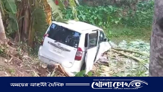 ফরিদপুরে মাইক্রোবাস-মাহিন্দ্রা সংঘর্ষে আহত চালকের মৃত্যু 