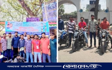 ভর্তি যোদ্ধাদের পাশে পরিক্ষিত যোদ্ধারা