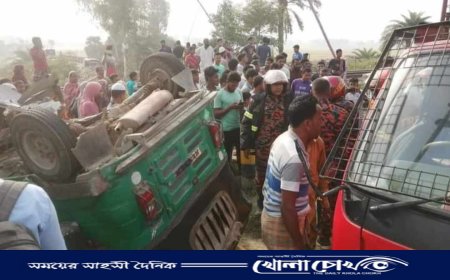 ট্রলির চাপায় সিএনজি'র যাত্রী এনজিও কর্মীর মৃত্যু 