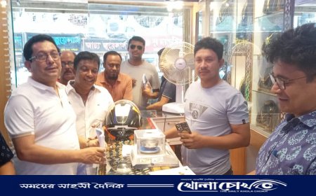 আওয়ামী লীগ সমর্থিত প্যানেলের জন্য ভোট প্রত্যাশা করলেন ফরিদপুর  জেলা আওয়ামী লীগের সভাপতি সাধারণ সম্পাদক 