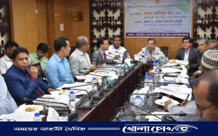 জনবান্ধব আইন প্রণয়ন করতে হবে- আইন মন্ত্রী আনিসুল হক এমপি