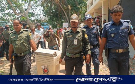 ব্রাহ্মণবাড়িয়ার দুই উপজেলায় পৌঁছে গেছে  নির্বাচনী সরঞ্জাম