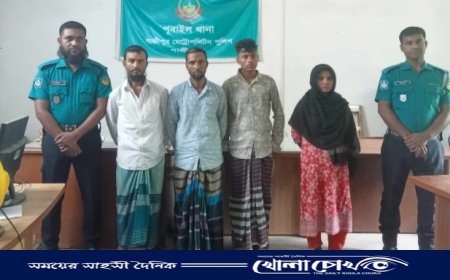 শ্বশুরবাড়িতে জামাইকে পিটিয়ে হত্যা, আটক-৪